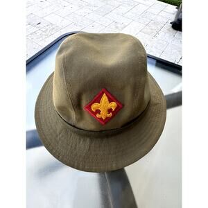 oscar de la renta boy scouts hat Size Medium‎ Green  BSA